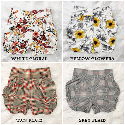 Premium Soft Harem Print Shorts with Pockets, Soft Print Harem Shorts, Summer Shorts